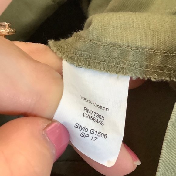 J. Crew Factory Olive Green Jacket - Picture 7 of 8
